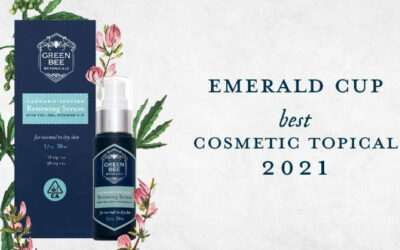 Green Bee Botanicals wins best Cosmetic Topical at the 2021 Emerald Cup Awards